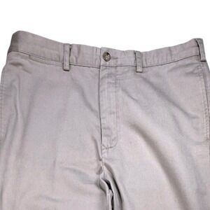 Banana Republic Men's Beige Cotton Chino Pants Size 36L Classic Fit